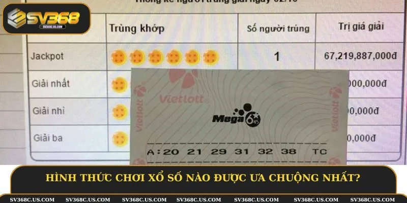 Hình thức chơi xổ số nào được ưa chuộng nhất? Hình thức chơi xổ số nào được ưa chuộng nhất?